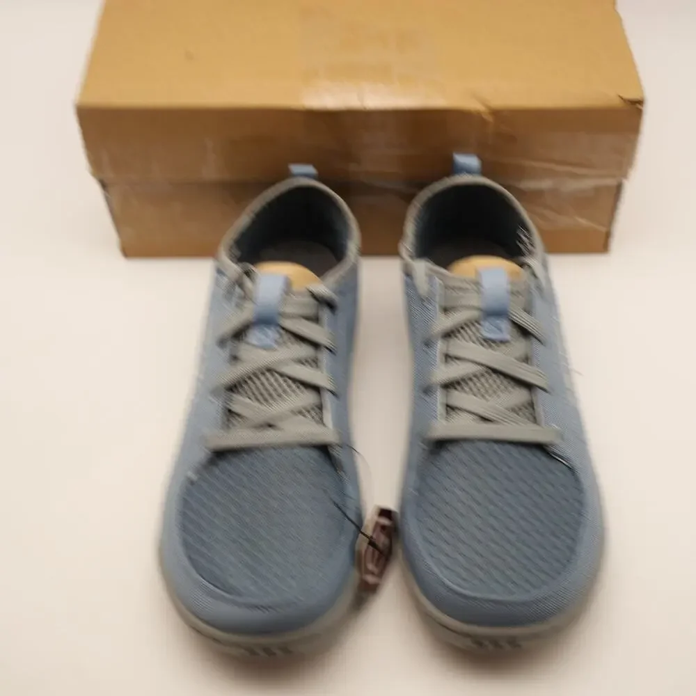 Astral Loyak Women's 7 Minimalist Water Shoes Shadow Blue 2 Sets of Laces NEW